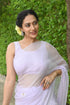 MULMUL ANYA SEQUIN-AARI WORK CHIFFON SAREE MULMUL ANYA SEQUIN-AARI WORK CHIFFON SAREE